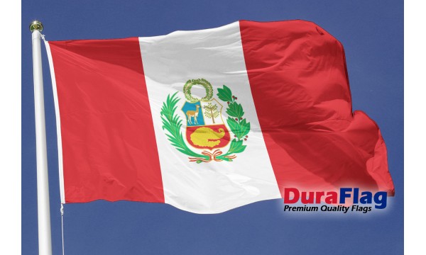 DuraFlag® Peru Crest Premium Quality Flag
